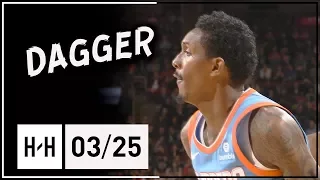 Lou WIlliams Full Highlights Clippers vs Raptors (2018.03.25) - 26 Points off the Bench!