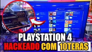 DESTRINCHANDO PS4 Desbloqueado c/ 10 Terás  e+ 1k de Jogos (LOJA NA SANTA EFIGÊNIA)