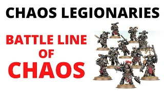 Chaos Legionaries - How Good are they in 9th Edition? Chaos Space Marines Codex Unit Review