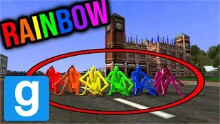 SCP-096 RAINBOW ATTACK!! (gmod scp)