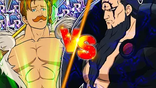 LR ESCANOR vs THE DEMON KING!! | Seven Deadly Sins: Grand Cross