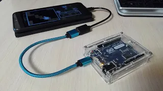 Аппаратный кликер бот для Android на базе Arduino Leonardo