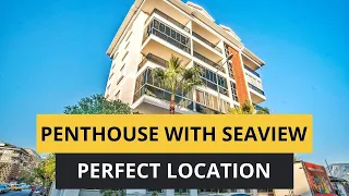 Penthouse in Alanya with seaview. Property for sale in Alanya Turkey.
