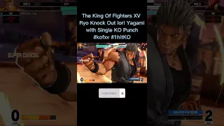 Ryo Knock Out Iori Yagami with Single KO Punch #shorts #short #viral #video #dlc #kof