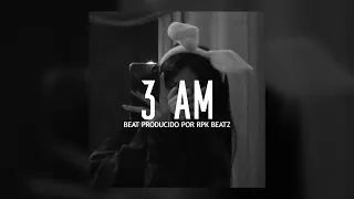 "3 AM" Base De Rap Con Guitarra Hip Hop Instrumental | Uso Libre | Rap Beat 2024