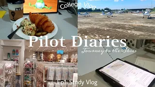 Study Vlog ☁️|Prelims, Study with me, day in my life| WCC Binalonan |Philippines