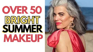 BRIGHT SUMMER MAKEUP | MATURE MAKEUP | Nikol Johnson