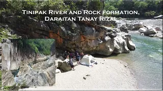 Tinipak River and Rock formation in Daraitan, Tanay