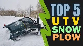 Best Snow Plow for UTV 2024 🔥 Top 5 Best UTV Snow Plow Reviews