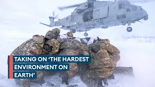 Commando Helicopter Force learn to fight in extreme Arctic conditions