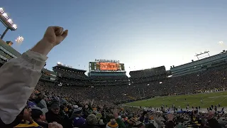 Packers vs. Vikings - Keisean Nixon Kick Return Touchdown