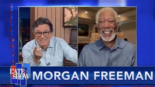 "You Learn Something About Yourself" - Morgan Freeman On Surviving A Storm At Sea