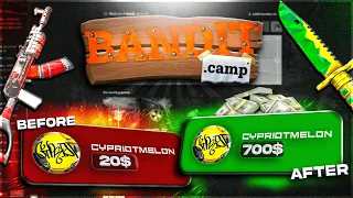 20$ to 700$ in banditcamp!