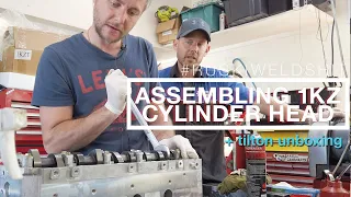 Cylinder Head Supplies HQ. assembling 1KZ cylinder head. Tilton pedals unboxing.