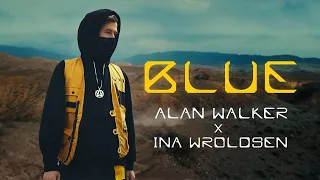 Alan Walker & Ina Wroldsen - Blue [Official Lyric Video]