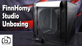 Finnhomy Professional Portable Photo Studio - Unboxing and Review