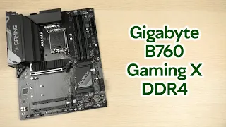 Розпаковка Gigabyte B760 Gaming X DDR4