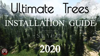 ULTIMATE TREES INSTALLATION GUIDE 2020 | DynDOLOD 3D Ultra Tree Lod | SKYRIM SE