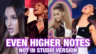 Ariana Grande Hitting High Notes NOT In Studio Version! (Part 1)