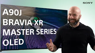 Intro to the Sony A90J BRAVIA XR MASTER Series OLED 4K HDR TV with Google Assistant