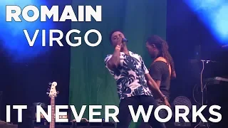 Romain Virgo - It Never Works (work) Live @ Reggae Geel Festival Belgium 2018