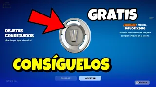 *GRATIS* FORTNITE REGALA 950 PAVOS POR ESTE ERROR! CONSIGUE 950 PAVOS EN FORTNITE!