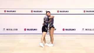 SUZUKI WORLD CUP 2023’ Pair Champion. Mizuki Saito, Riri Kitazume