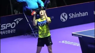 MASSIVE UPSET!!! JEOUNG YOUNGSIK BEATS WORLD NUMBER ONE FAN ZHENDONG