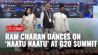 Watch: RRR Actor Ram Charan Dances on 'Naatu Naatu' At The G20 Summit