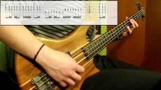 Tool - Sober (Bass Cover) (Play Along Tabs In Video)