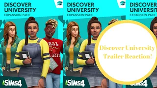 The Sims 4 Discover University Trailer Reaction! | ImJustGaming