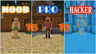 NOOB vs PRO vs HACKER in Survivalcraft 2