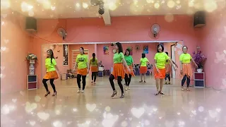 Morning Has Broken Line Dance demo by Janet & LD Team