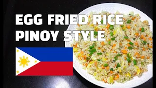 Egg Fried Rice - Pinoy Style Egg Fried Rice - Filipino Recipes - Tagalog