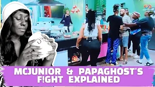 BBMZANSI SEASON 4: MCJUNIOR AND PAPAGHOST'S HEATED CONFRONTATION | GLORY ELIJAH