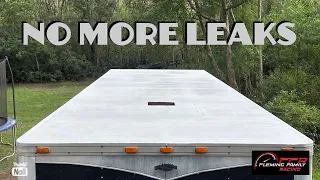 DIY Seal & Coat Enclosed Trailer Roof