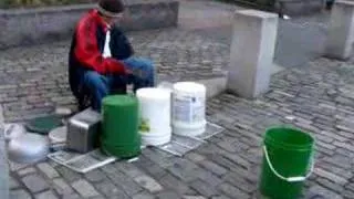 Street Musician in Boston