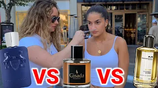 Gisada Ambassador vs Parfums De Marly vs Mancera Intense Cedrat Boise - Fragrance Street Reaction