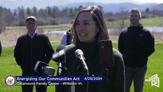 Senator Peter Welch: Energizing our Communities Act with Vermont Outdoor Recreation Leaders