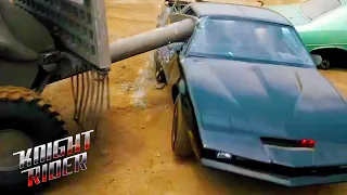 Unexpected Clash: KITT vs. The Juggernaut | Knight Rider