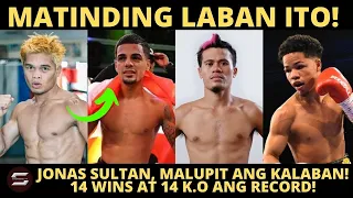 Jonas Sultan Hanep ang Kalaban Puro Knockout ang Panalo! Vic Saludar Dadayuhin ang Challenger!