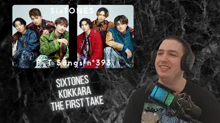 French Guy First Time Reacting To SixTONES - Kokkara / THE FIRST TAKE