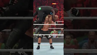 WWE 2K23:🔥 Brock Lesnar Takes Down Big Show and Omas with F5 -  #brocklesnar #bigshow #omas #f5