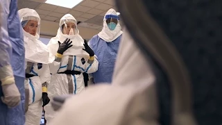 Ebola Patient Transport Drill | Johns Hopkins Medicine and Lifeline