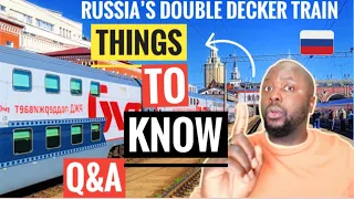 You Must Do THIS On Russian Double Decker trains #railways