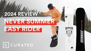 2024 Never Summer Easy Rider Snowboard Review | Curated