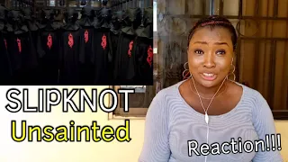 First Time Hearing Slipknot - Unsainted | REACTION