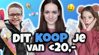 DE KINDEREN KOPEN ZOVEEL MOGELIJK VAN €20,- (EXPERIMENT #1) - Broer en Zus TV #431