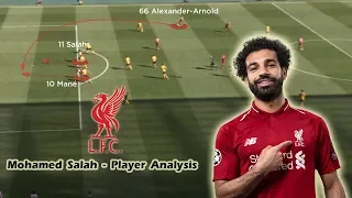 Mohamed Salah - Player Analysis - Tactical Review of 2018-19
