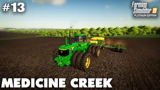 Medicine Creek #13 Planting Wheat & Doing Contracts, Farming Simulator 19 Timelapse, Seasons